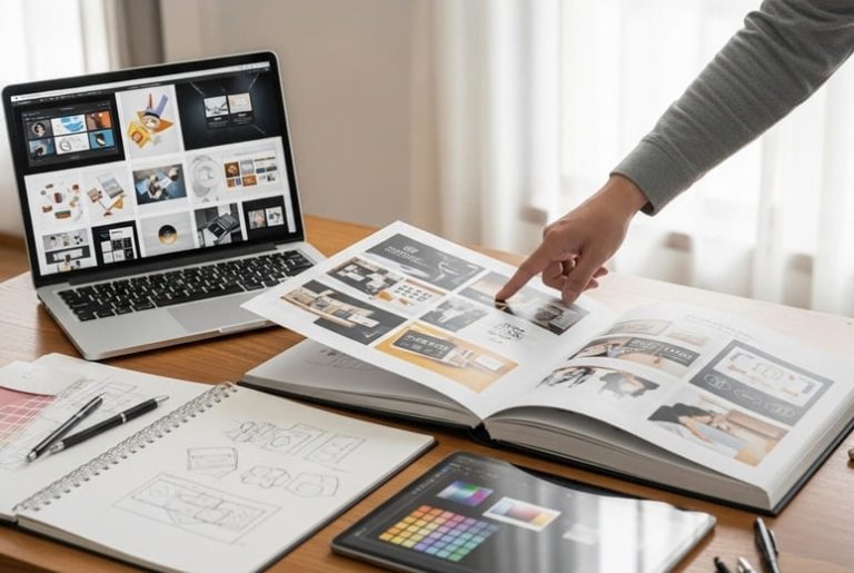 portfolio graphiste professionnel